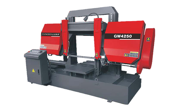 小板镇GW4250双柱龙门卧式带锯床