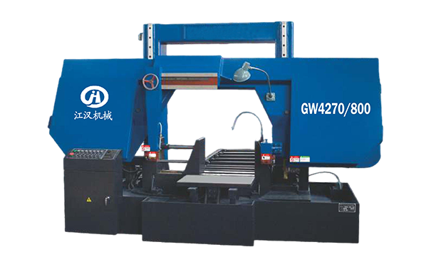 小板镇GW4270/800双柱龙门卧式带锯床